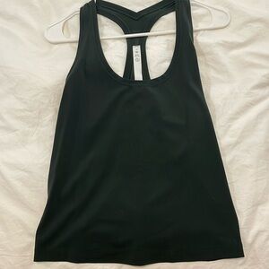 Deep rainforest green Racerback